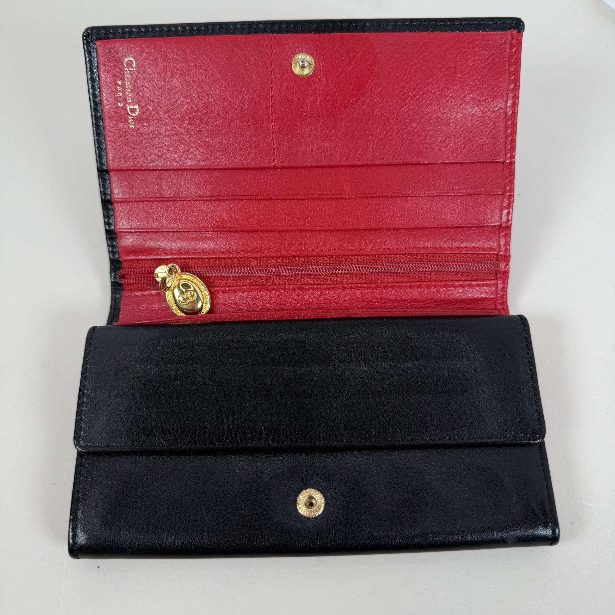 Christian Dior "CD" embossed wallet - Image 4