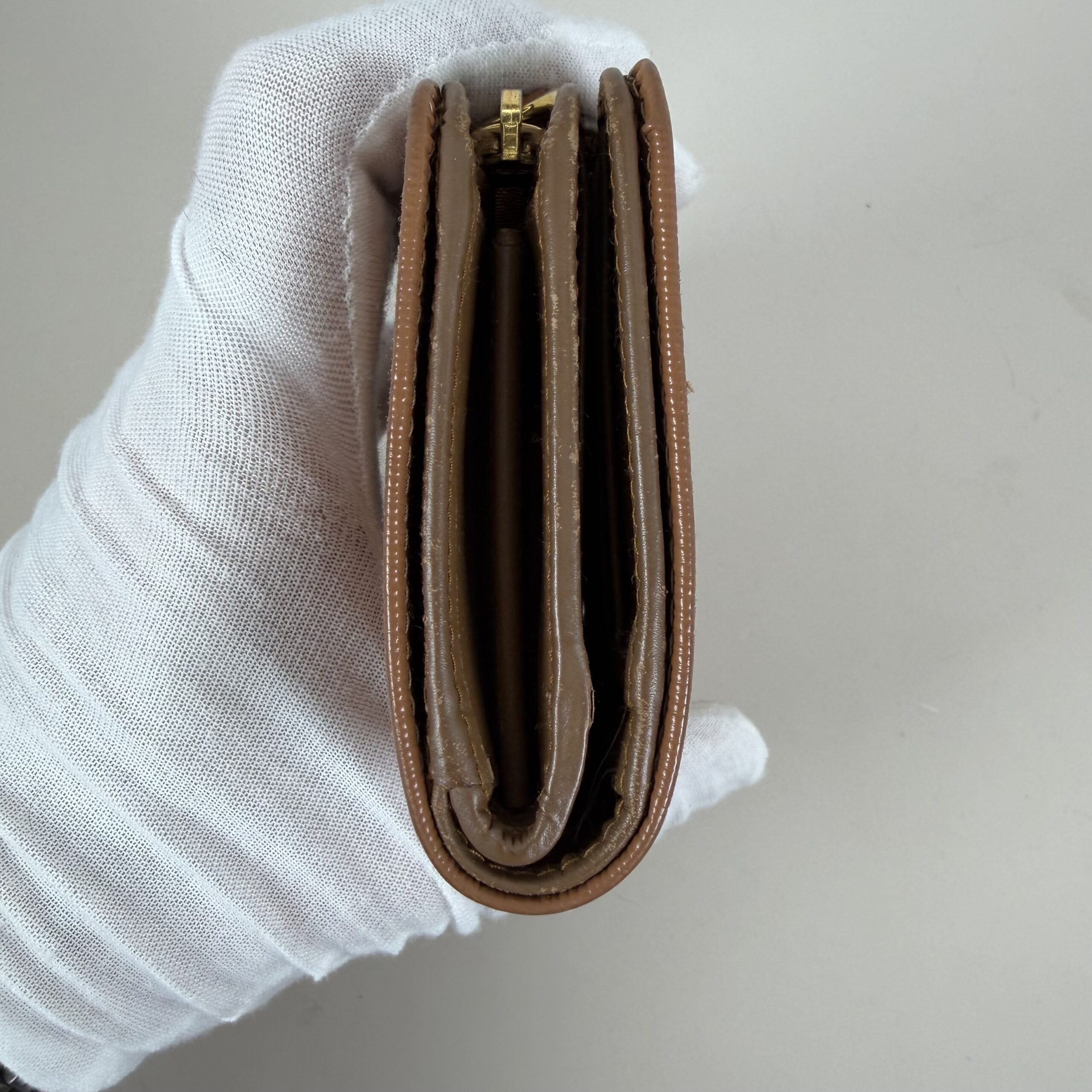 Prada Vitello Move Compact Zip-Around Wallet - Image 2