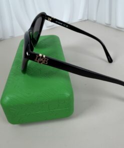 Love Moschino Black Cat-Eye Sunglasses (MOL015/S) - Image 3