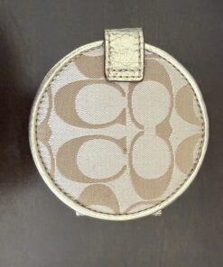Coach Poppy Graffiti Round Coin Pouch - Image 2