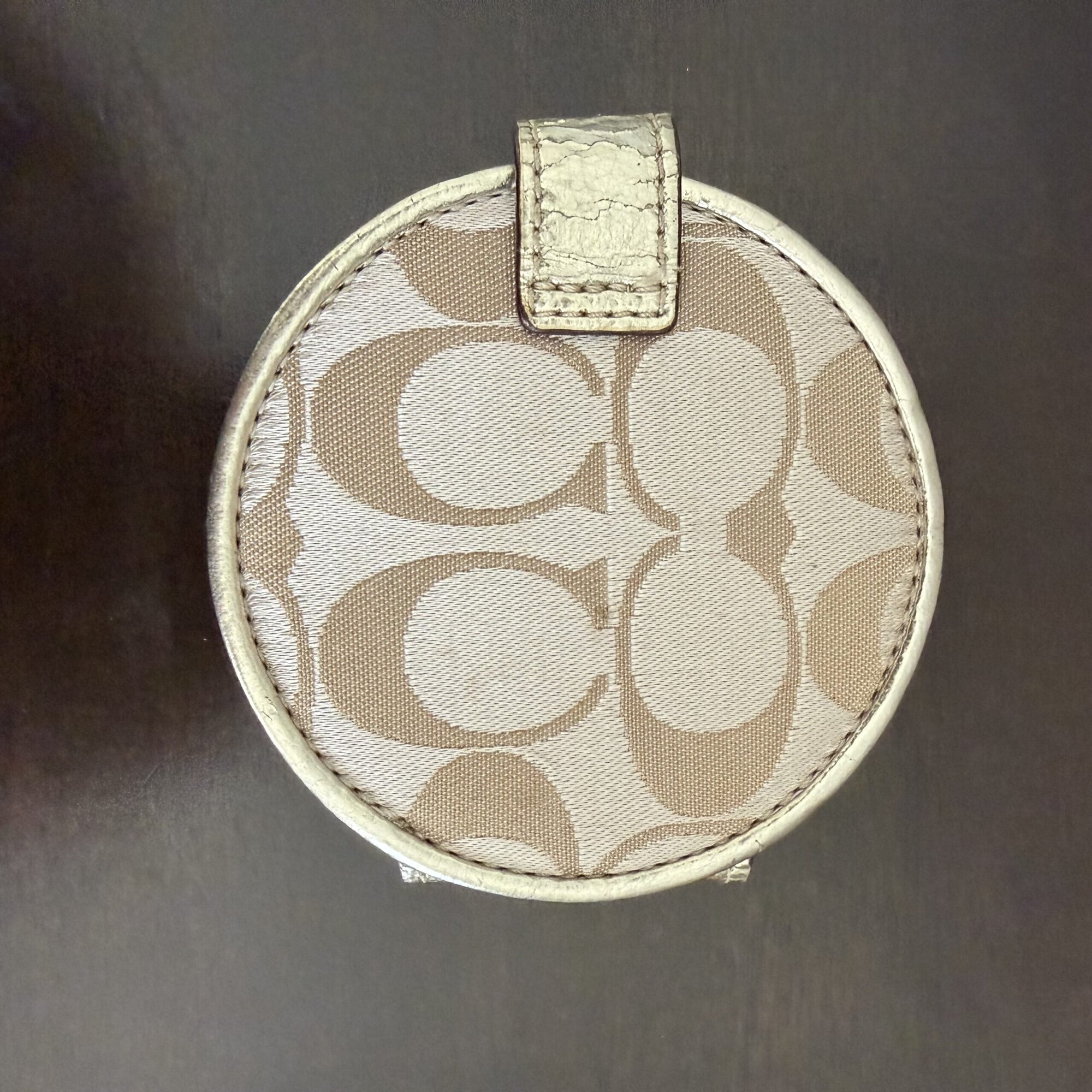 Coach Poppy Graffiti Round Coin Pouch - Image 2