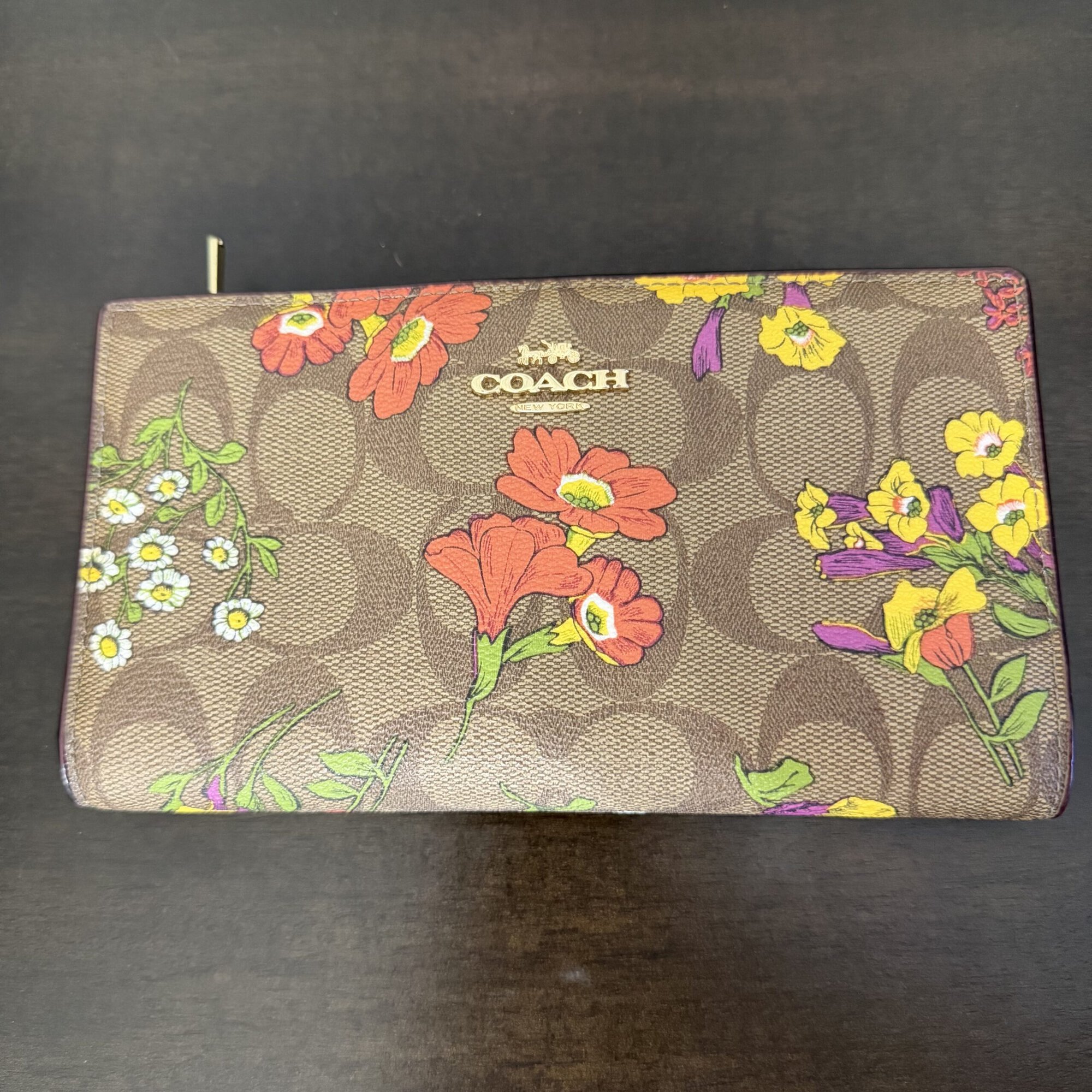 Coach Slim Zip Wallet