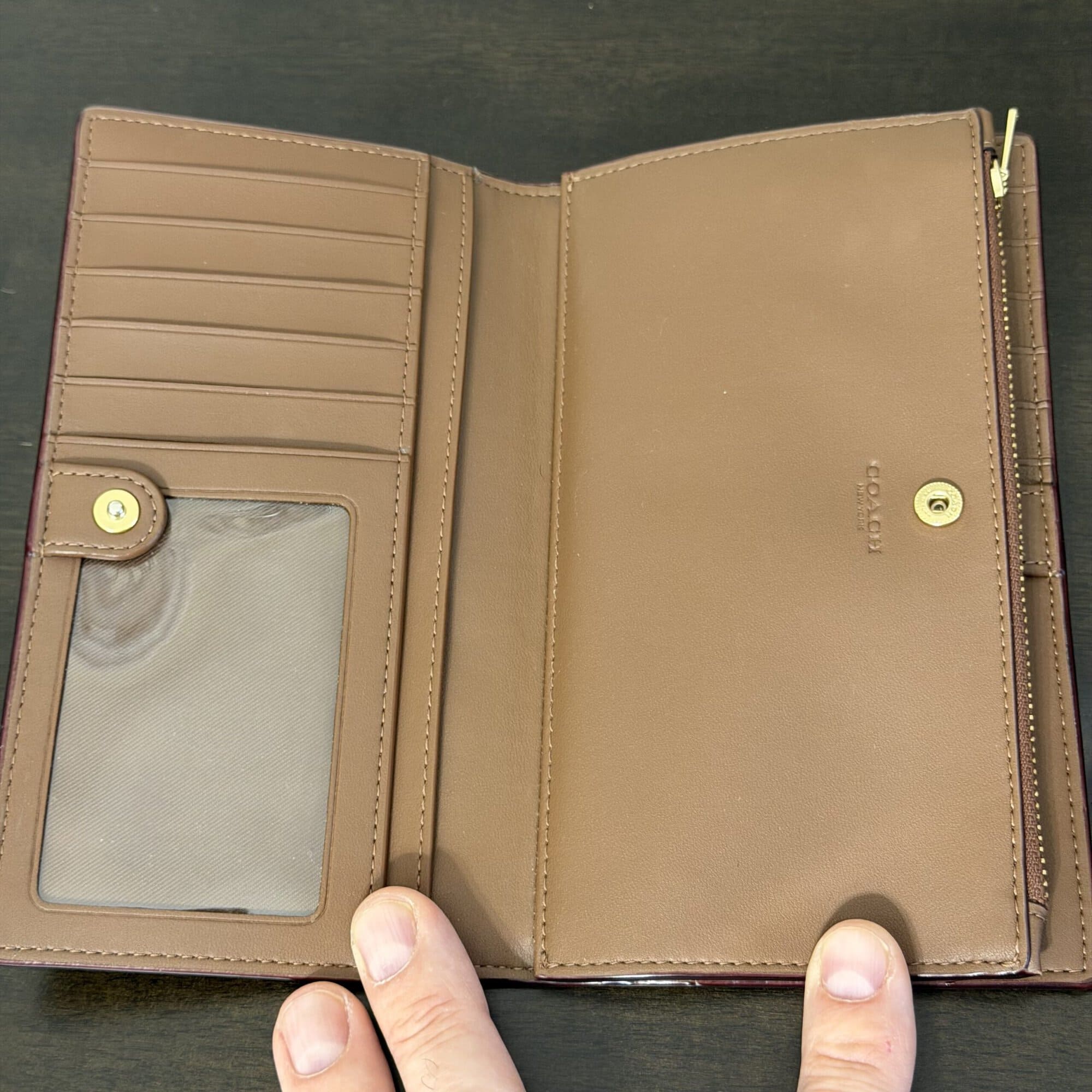 Coach Slim Zip Wallet - Image 4