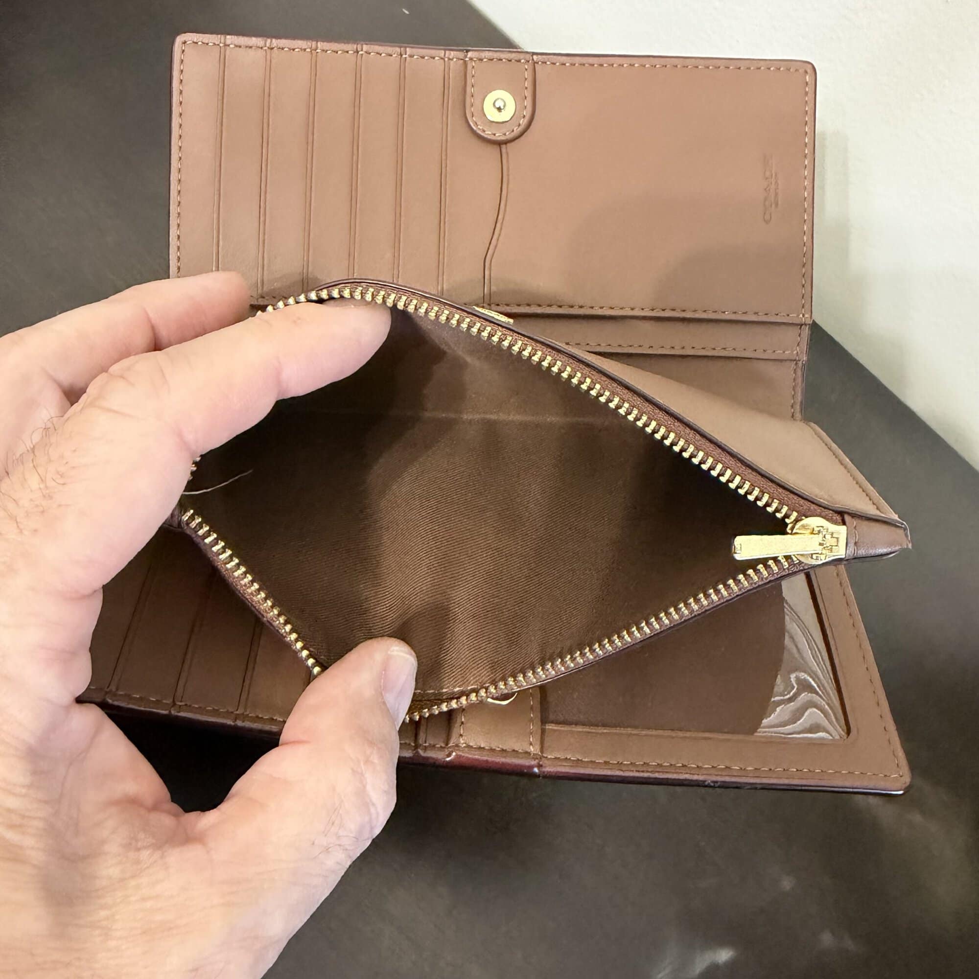 Coach Slim Zip Wallet - Image 5