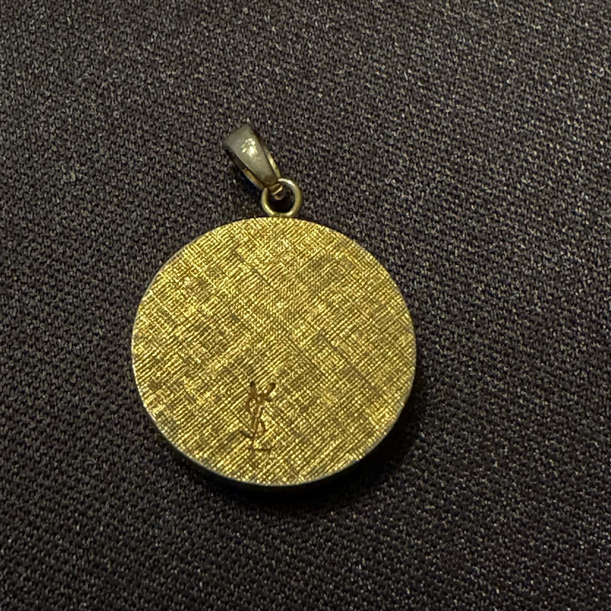 Yves Saint Laurent (YSL) Vintage Medallion Pendant - Image 2