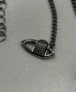 Alternative view of Givenchy Silver-Tone Amethyst Purple Crystal Pendant Necklace
