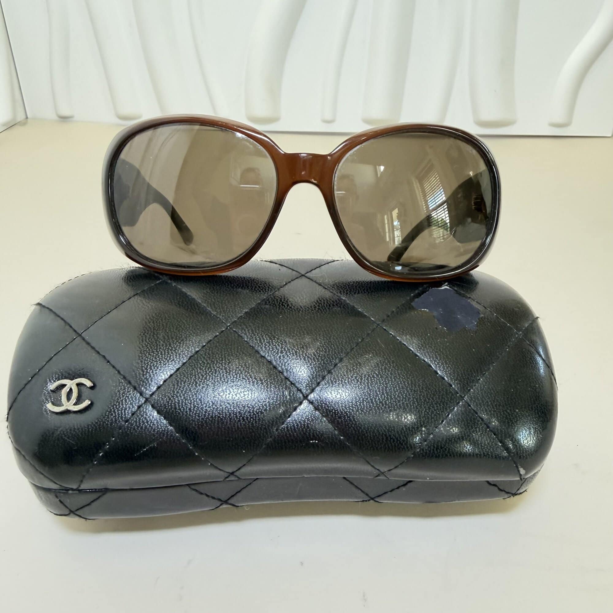 Chanel 5113 Camellia Sunglasses