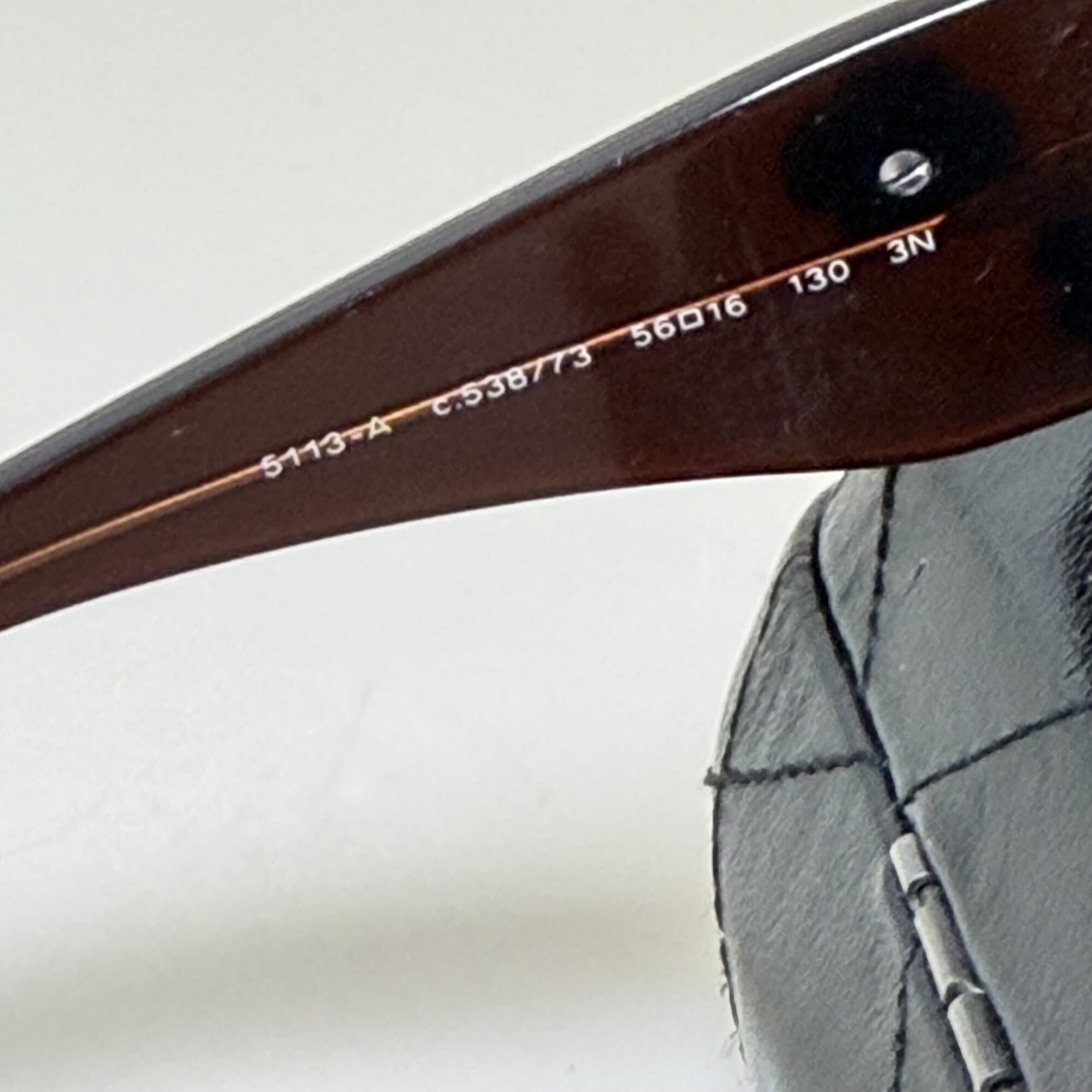 Chanel 5113 Camellia Sunglasses - Image 3