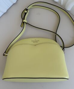 Kate Spade New York Payton Dome Crossbody Bag in Frosty Lime