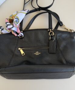 Coach Prairie Satchel in Refined Pebble Leather