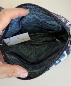 Alternative view of Vera Bradley RFID Convertible Pouch Crossbody Bag – Java Navy Camo