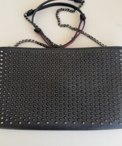Alternative view of Christian Louboutin Loubiposh Spiked Clutch Bag