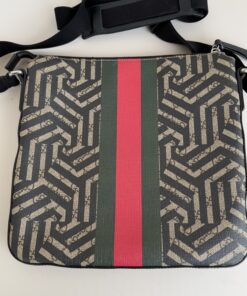 Alternative view of Gucci GG Supreme Caleido Web Bee Small Messenger Bag