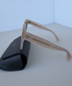 Alternative view of CELINE CL4002UN New Audrey Oversized Square Sunglasses in Opaline Pink