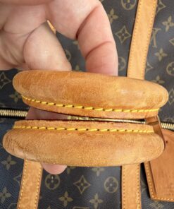 Louis Vuitton Vintage Monogram Keepall 55 Travel Duffle Bag - Image 7