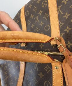 Louis Vuitton Vintage Monogram Keepall 55 Travel Duffle Bag - Image 9