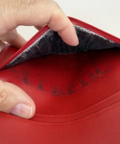 Louis Vuitton Castilian Red Epi Leather Long Billfold Wallet - Image 4