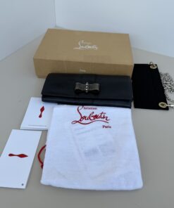 Alternative view of Christian Louboutin Sweet Charity Long Flap Wallet Clutch