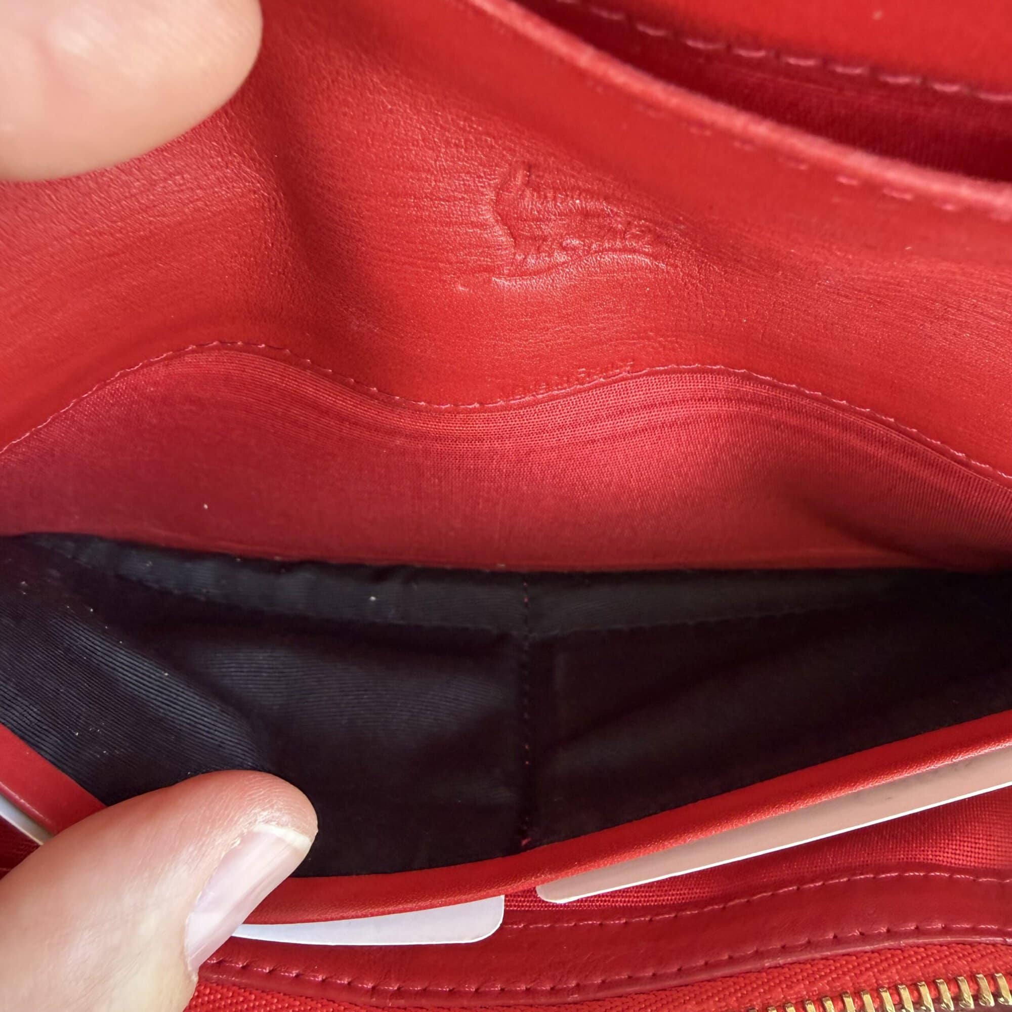 Christian Louboutin Sweet Charity Long Flap Wallet Clutch - Image 8