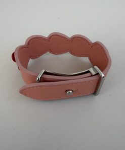 Alternative view of Fendi Love-Studded Spiked Leather Cuff Bracelet