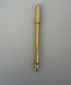 Pre-Owned Authentic Louis Vuitton Stylo Agenda Gold-Tone Ballpoint Pen