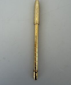 Louis Vuitton Stylo Agenda Gold-Tone Ballpoint Pen - Image 4