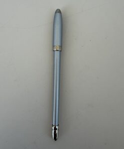 Louis Vuitton Stylo Agenda Ballpoint Pen – Luxury Silver-Tone Gray - Image 5