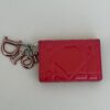 Pre-Owned Authentic Christian Dior Lady Dior Card Holder.