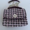 Pre-Owned Authentic Kate Spade New York Natalia Medium Flap Tweed Shoulder Bag