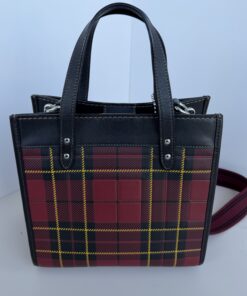 Alternative view of Coach Field Tote 22 With Plaid Print (Style No. CG192)