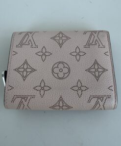 Louis Vuitton Monogram Mahina Perforated Leather Iris XS Compact Wallet – Magnolia Pink - Image 2