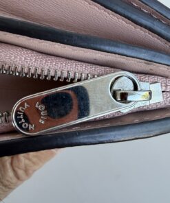 Louis Vuitton Monogram Mahina Perforated Leather Iris XS Compact Wallet – Magnolia Pink - Image 12