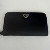 Pre-Owned Authentic Prada Tessuto Nylon Zip Around Wallet