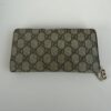 Pre-Owned Authentic Gucci GG Supreme Interlocking G Zip-Around Wallet