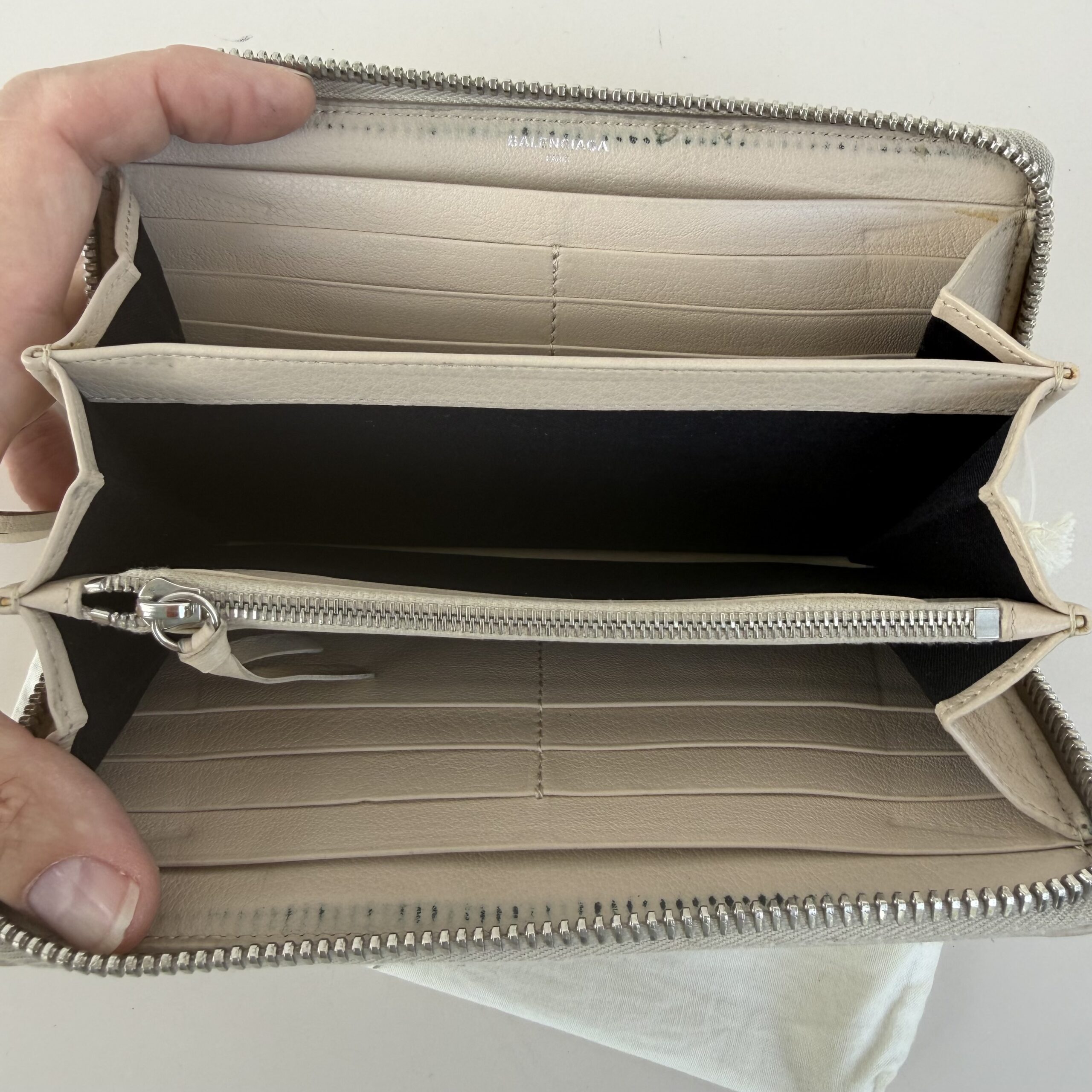 Balenciaga Papier Zip Around Continental Wallet - Image 5