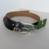Pre-Owned Authentic Kate Spade New York Black Leather Charm Belt size M