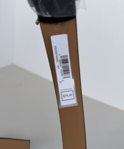 Kate Spade New York Reversible Leather Belt NWT– Black & Tan with Gold Hardware size M - Image 2