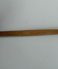 Gucci Size 70/28 Skinny Logo Plaque Leather Belt, additional view 3