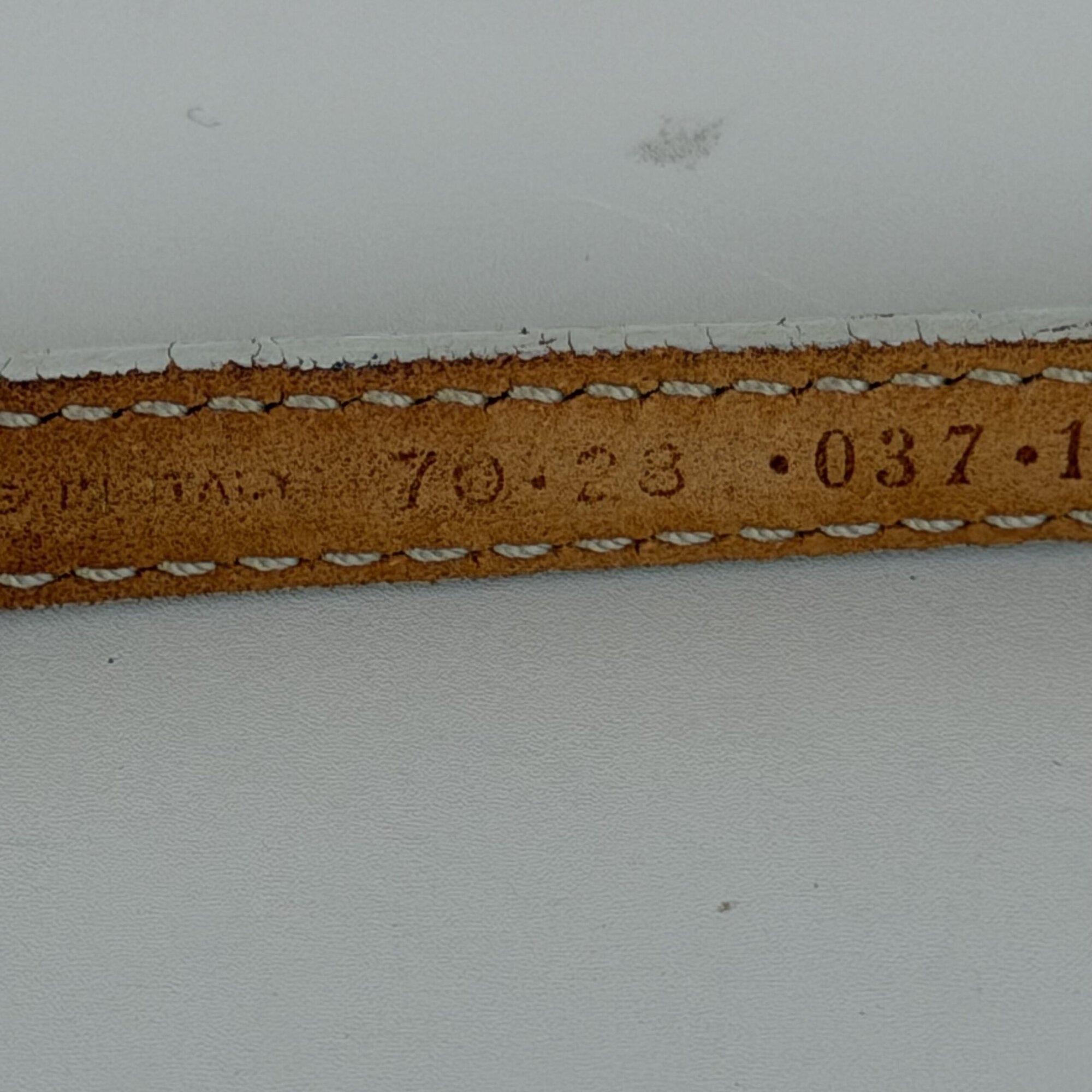 Gucci Skinny Logo Plate Belt image 4
