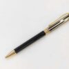 Givenchy "Les Stylos" Black Lacquer & Gold-Plated Pinstripe Ballpoint Pen