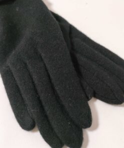 Givenchy 4G Emblem Embroidered Wool Knit Winter Gloves - Black NWT - Image 9
