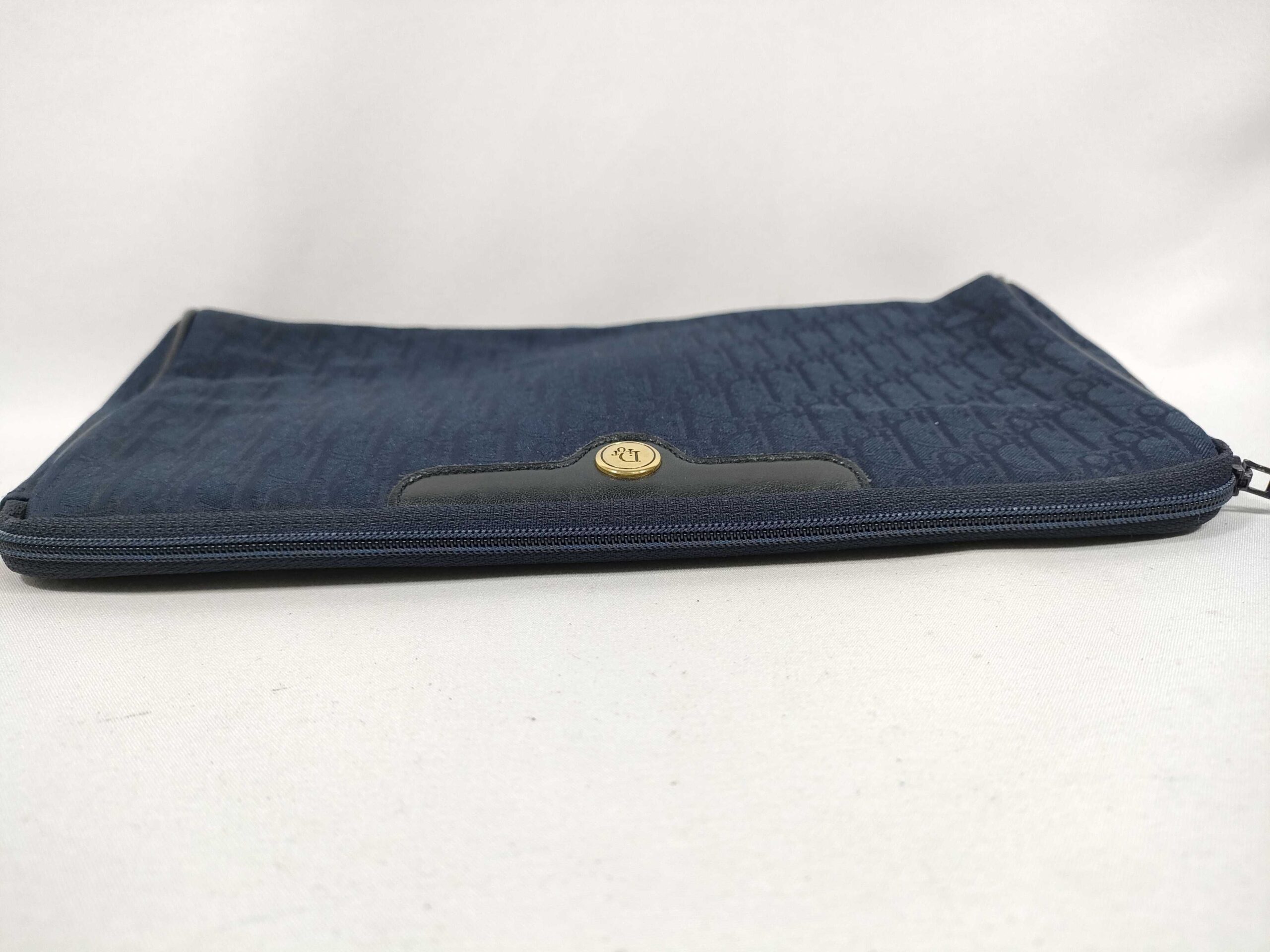 Christian Dior Vintage Trotter Monogram Clutch Bag - Image 5
