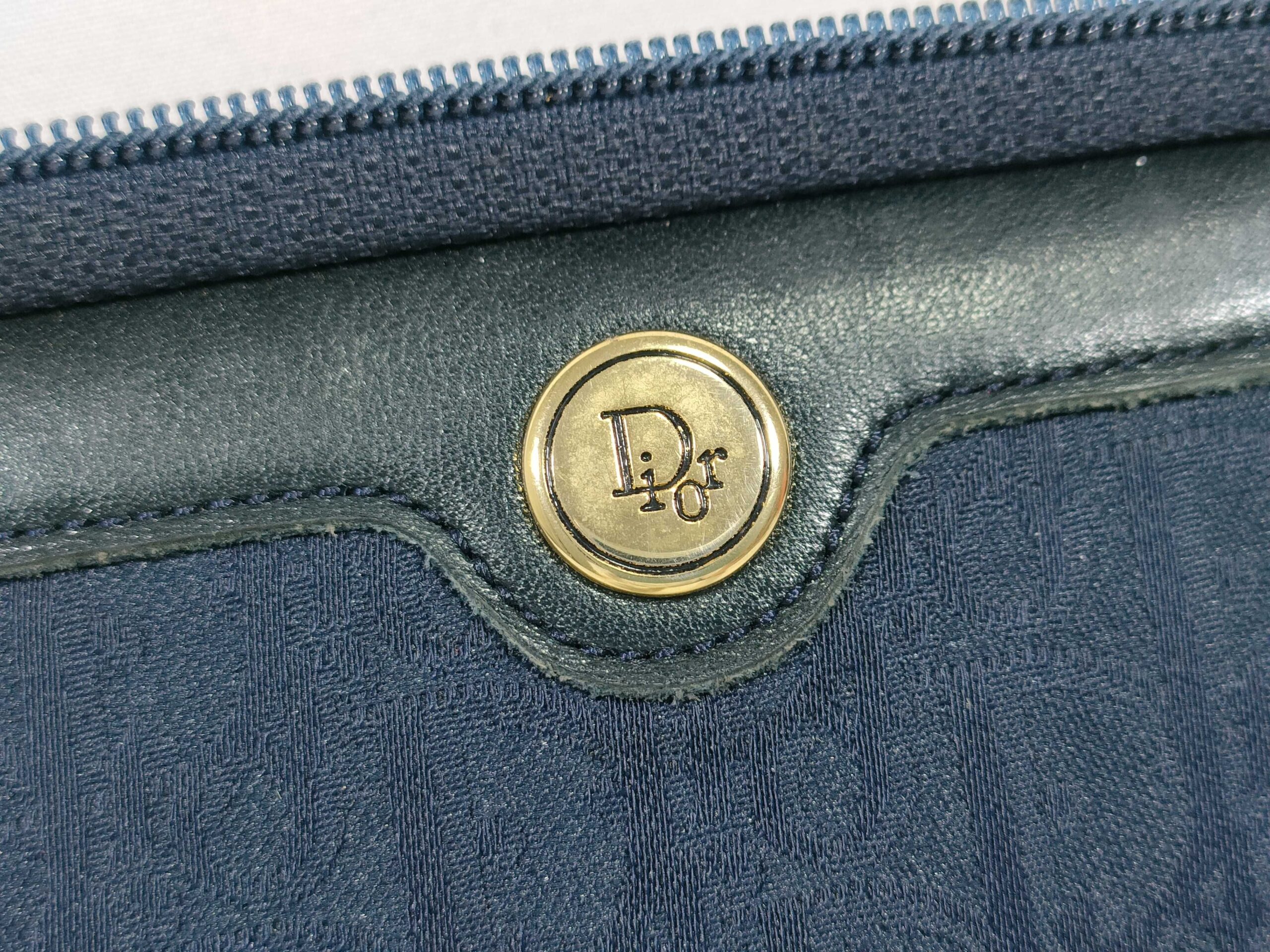 Christian Dior Vintage Trotter Monogram Clutch Bag - Image 10