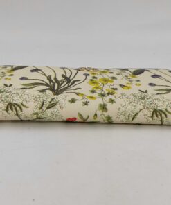 Tory Burch Kerrington Watercolor Botanical Continental Zip Wallet Ivory Floral - Image 3