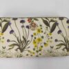 Tory Burch Kerrington Watercolor Botanical Continental Zip Wallet Ivory Floral
