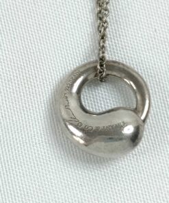 Alternative view of Tiffany & Co. Elsa Peretti Eternal Circle Pendant Necklace in solid .925 sterling silver