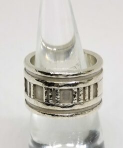 Tiffany & Co. Atlas Ring 925 10.2g Size 10 Ring