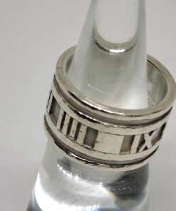 Alternative view of Tiffany & Co. Atlas Ring 925 10.2g Size 10 Ring