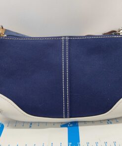 Alternative view of Coach Hamptons Daisy Small Canvas Hobo Pouch Bag (Model 4431)