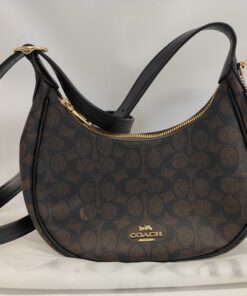 Coach Emily Shoulder Bag in Signature Canvas (Style CDX17)